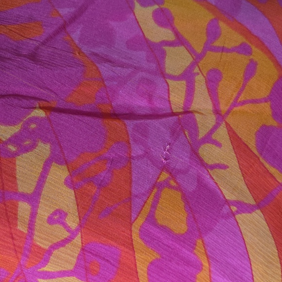 Marciano Pink and Orange High Low Dress - Picture 9 of 12